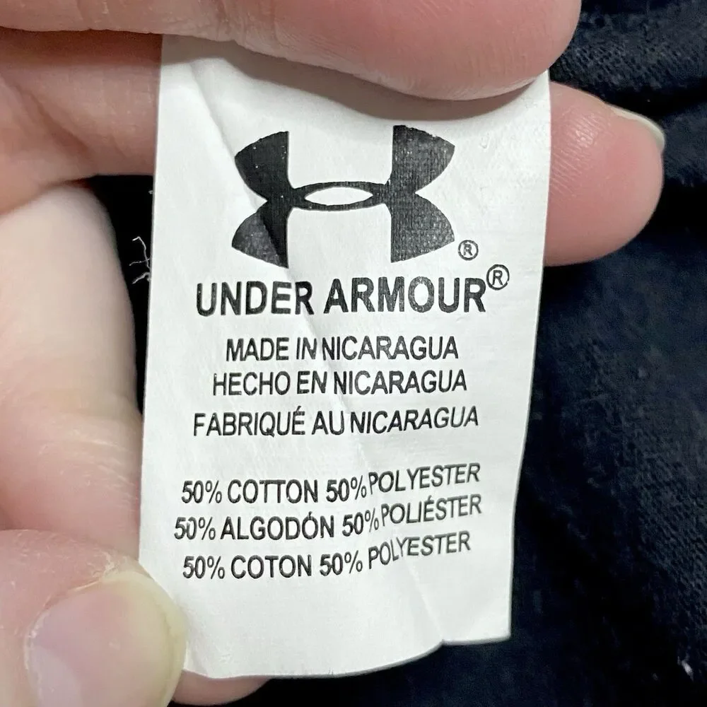 Under Armour Black Pink Graphic Logo Short Sleeve Shirt Size 3T